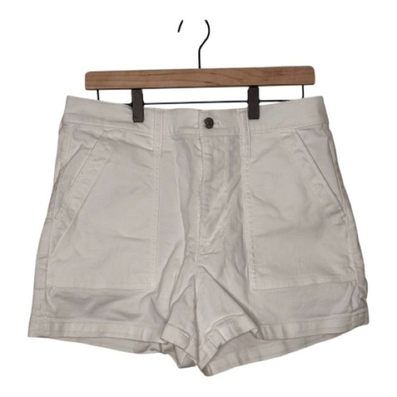 J. Crew White Cotton Shorts NWOT size 30 So comfy and cool - Picture 2 of 6